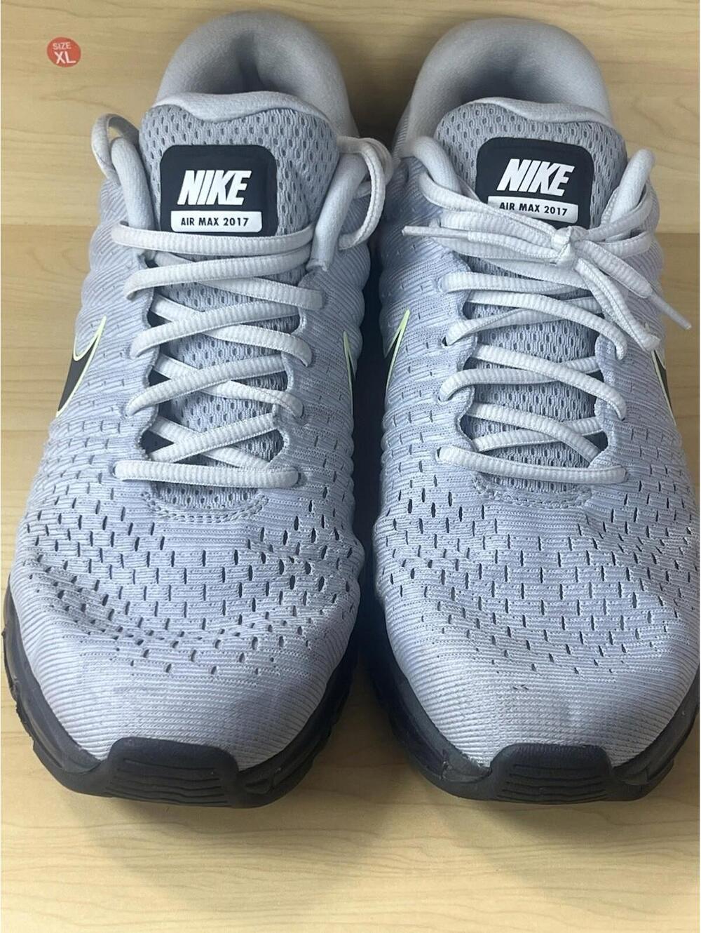 Nike  Air Max 2017 Wolf Grey Black platinum 849559-012 10.5